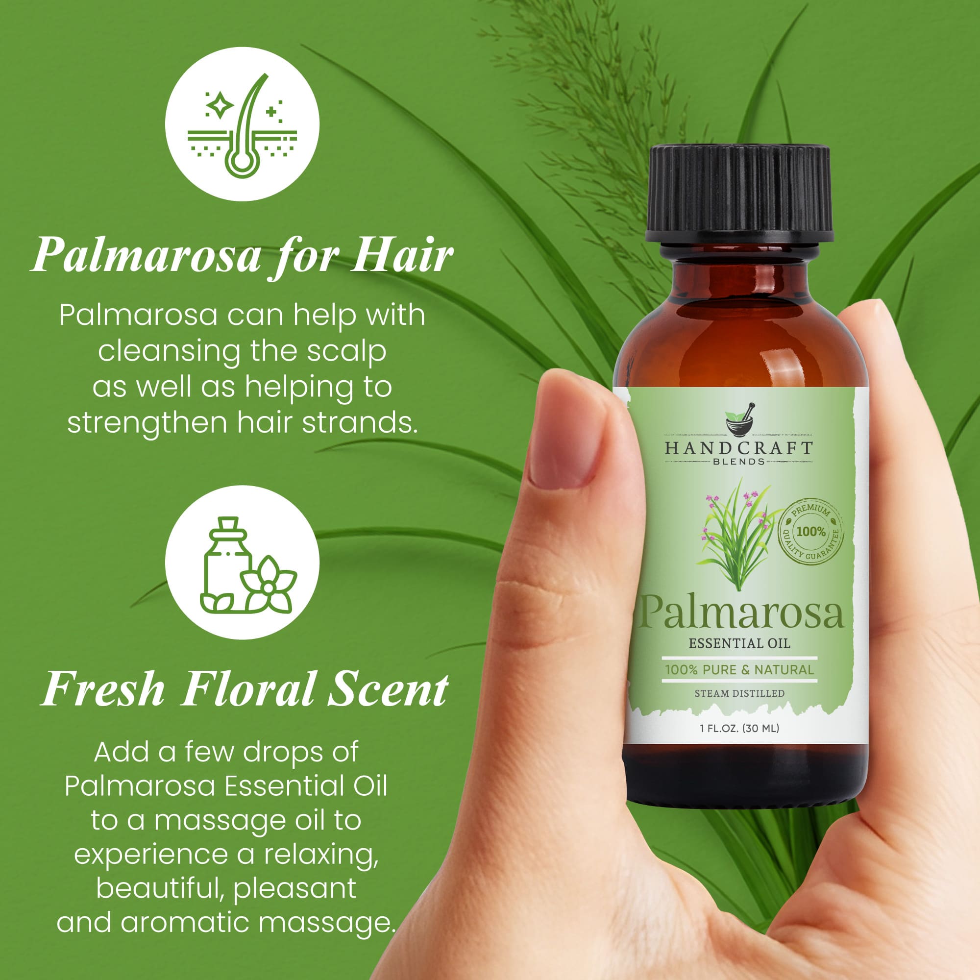 Palmarosa Essential Oil
