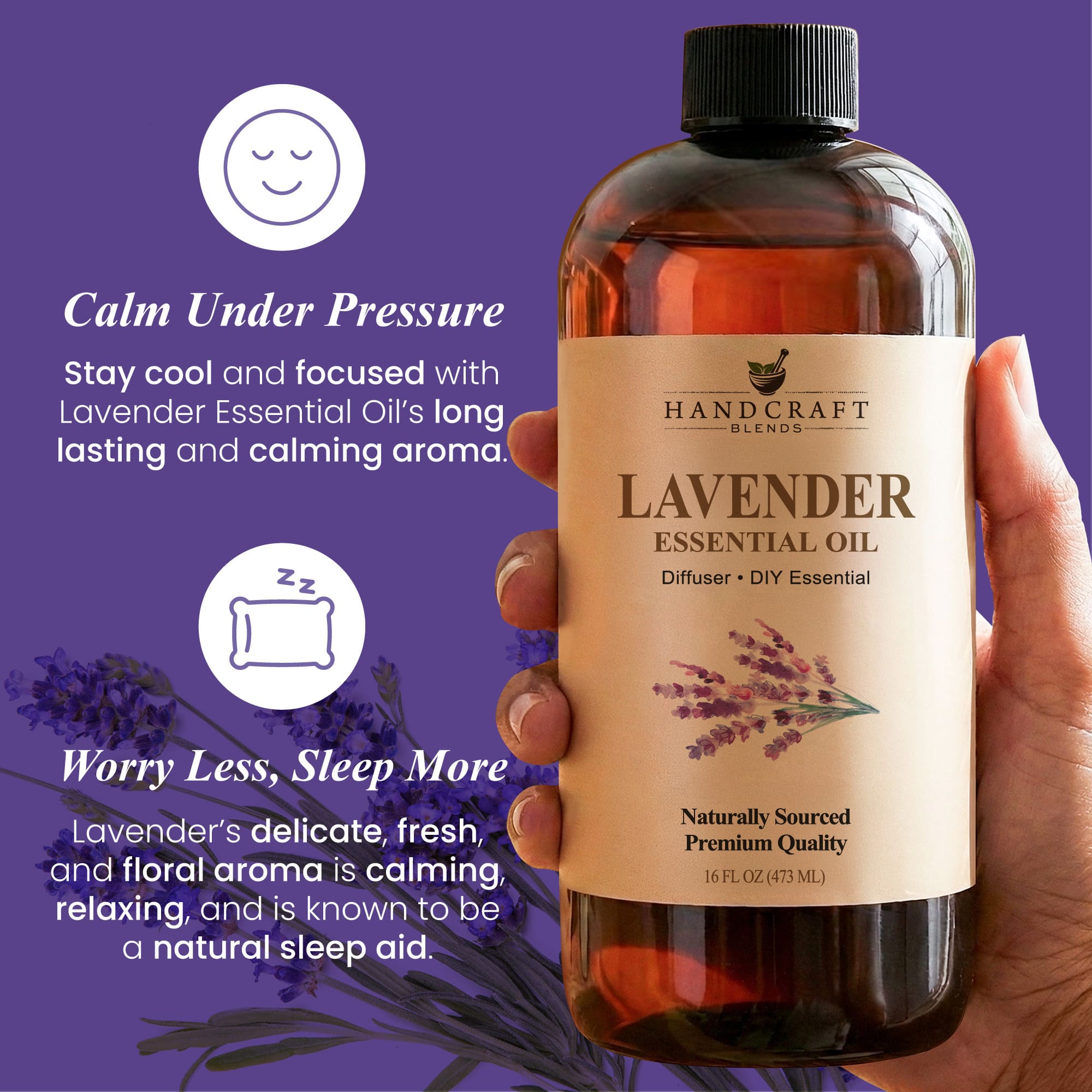 Lavender Essential Oil Huge Bottle