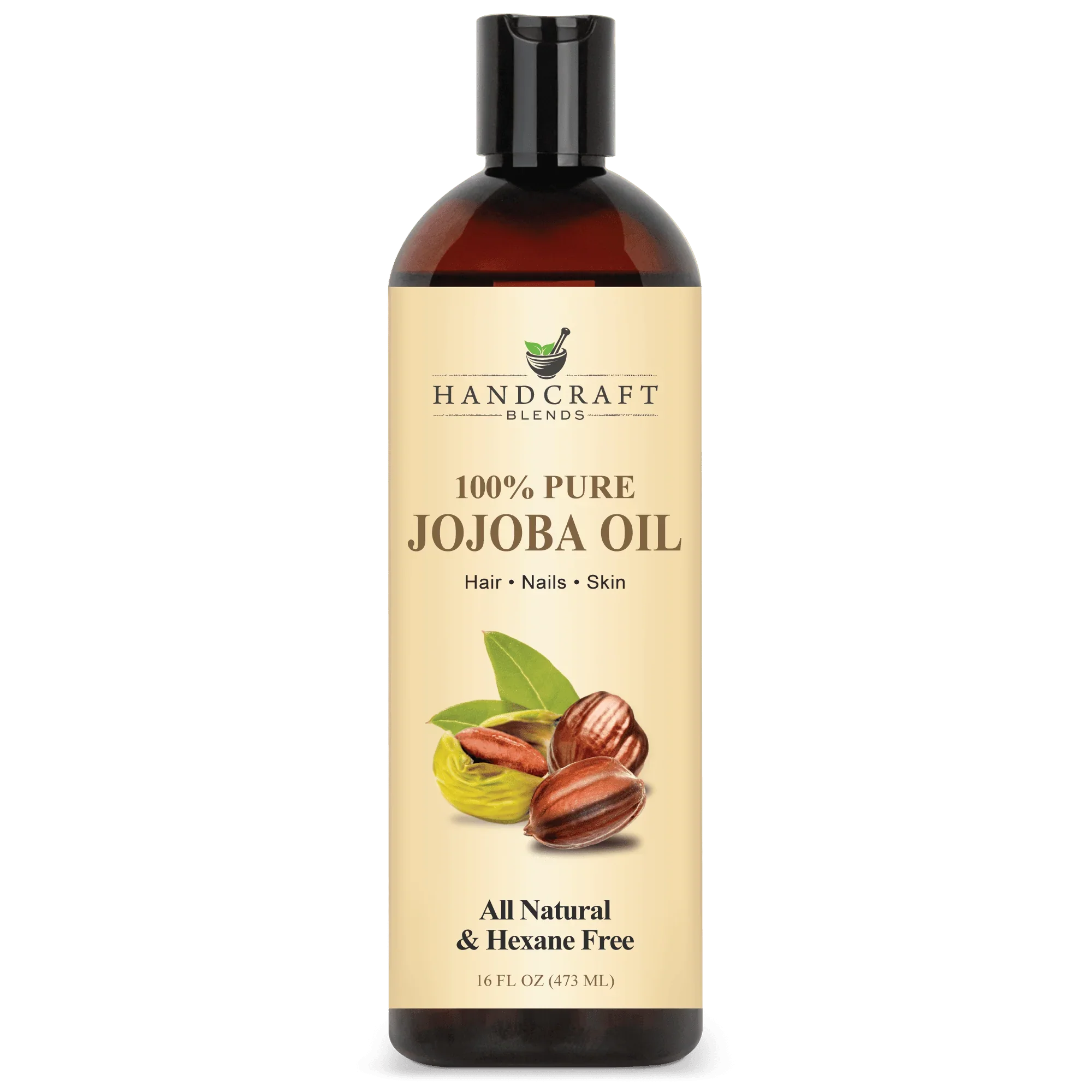 Jojoba Carrier Oil for Hair & Skin | Handcraft Blends