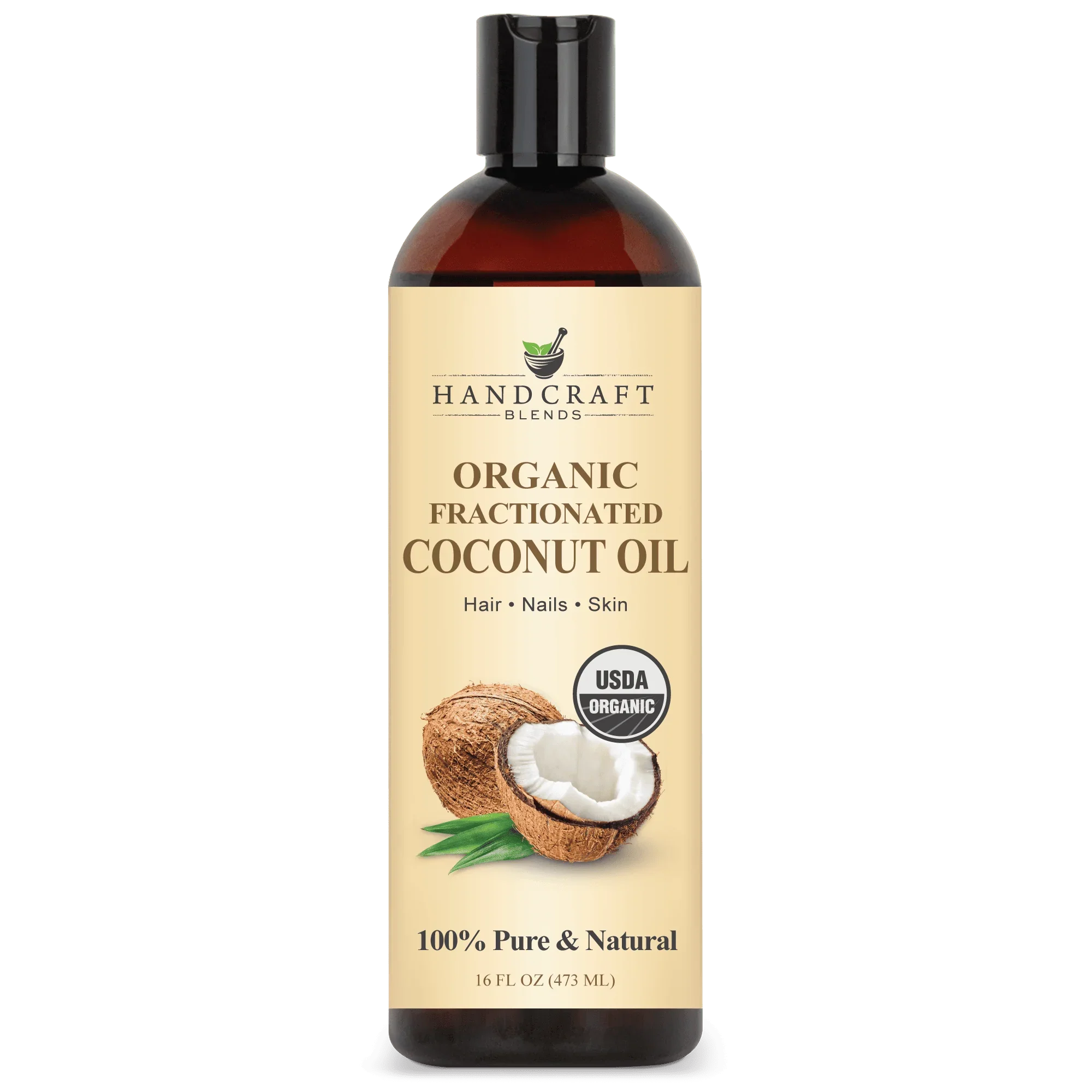 Organic Fractionated Coconut Carrier Oil