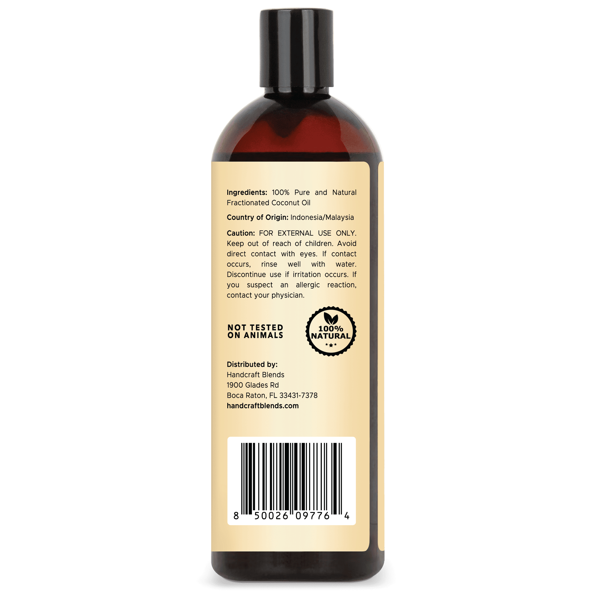 Fractionated Coconut Carrier Oil