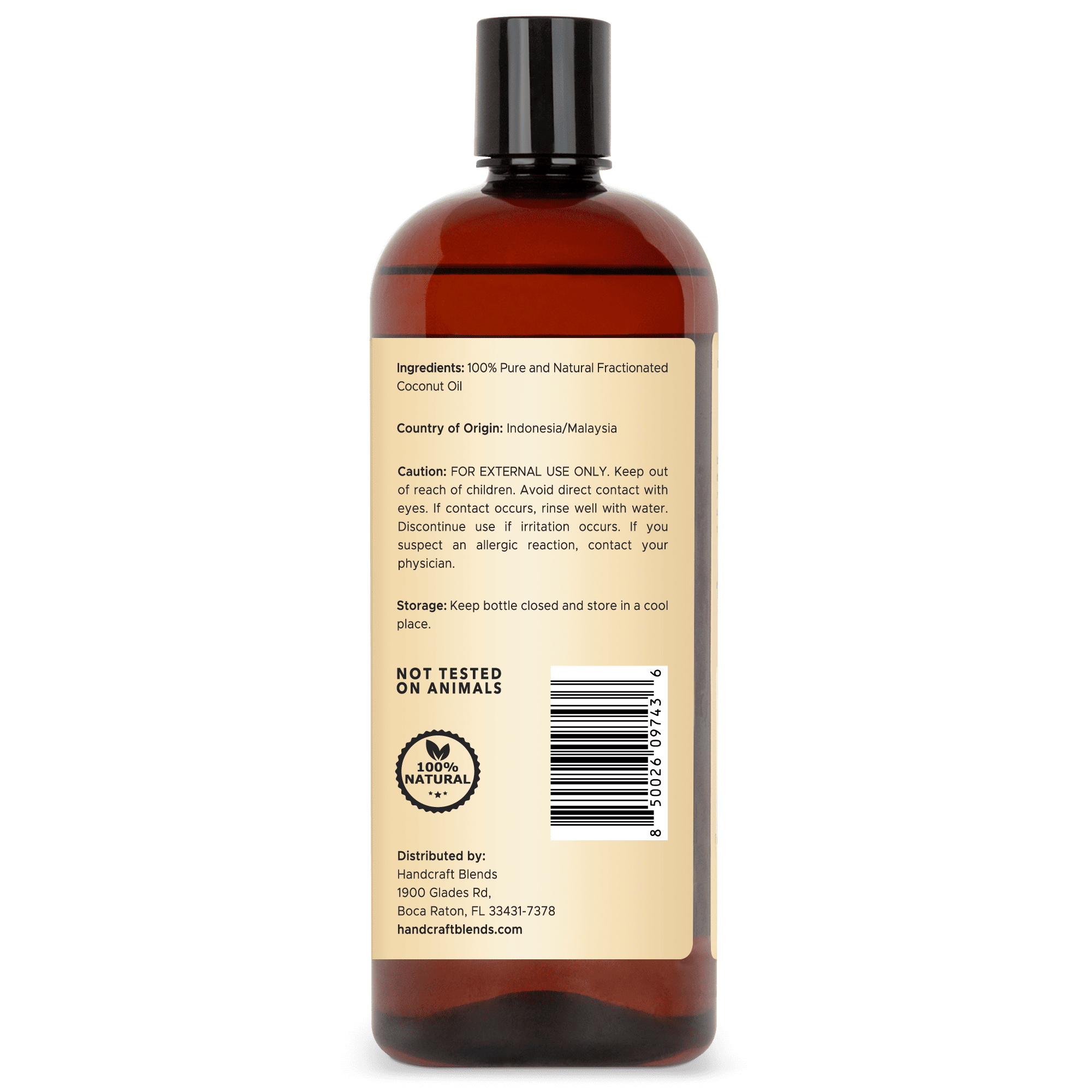 Fractionated Coconut Carrier Oil