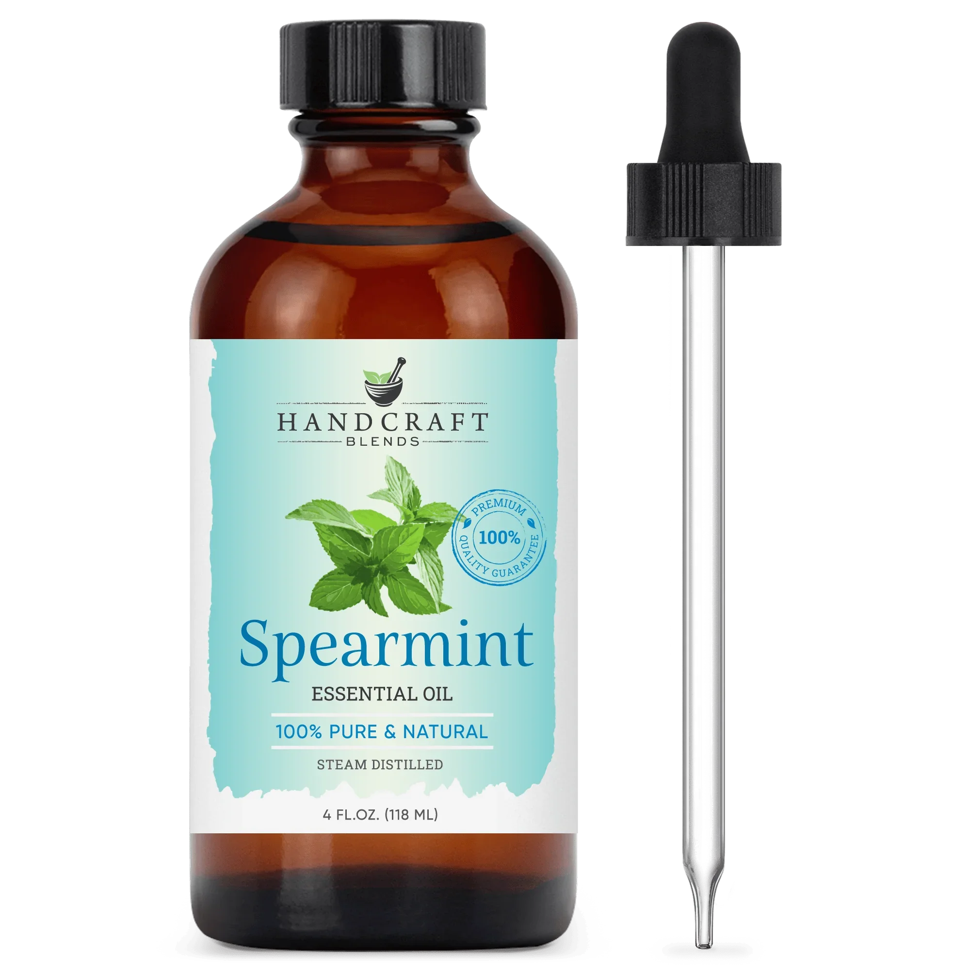 Spearmint Essential Oil – Pure Mint Aromatherapy Oil | Handcraft