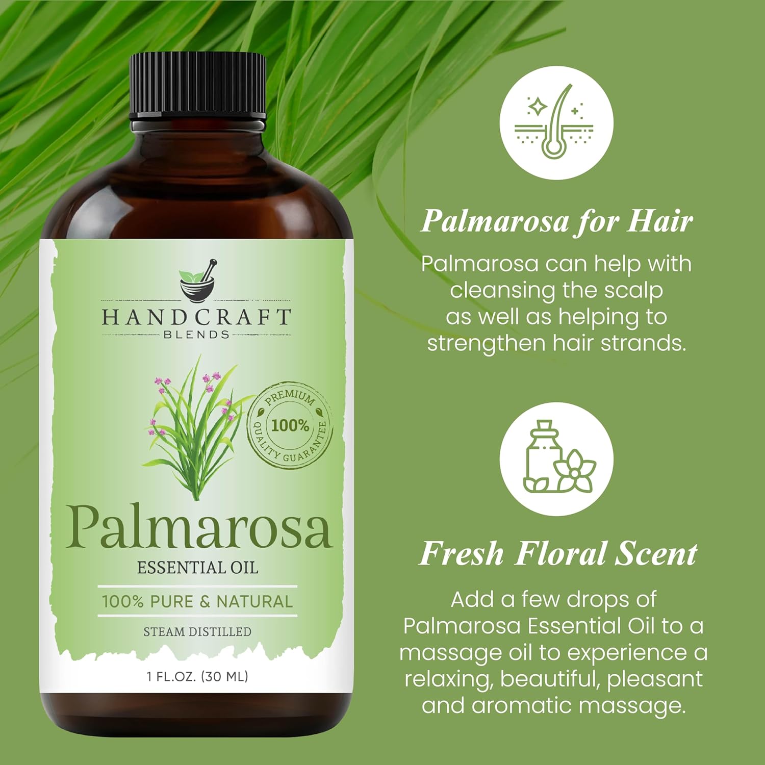 Palmarosa Essential Oil