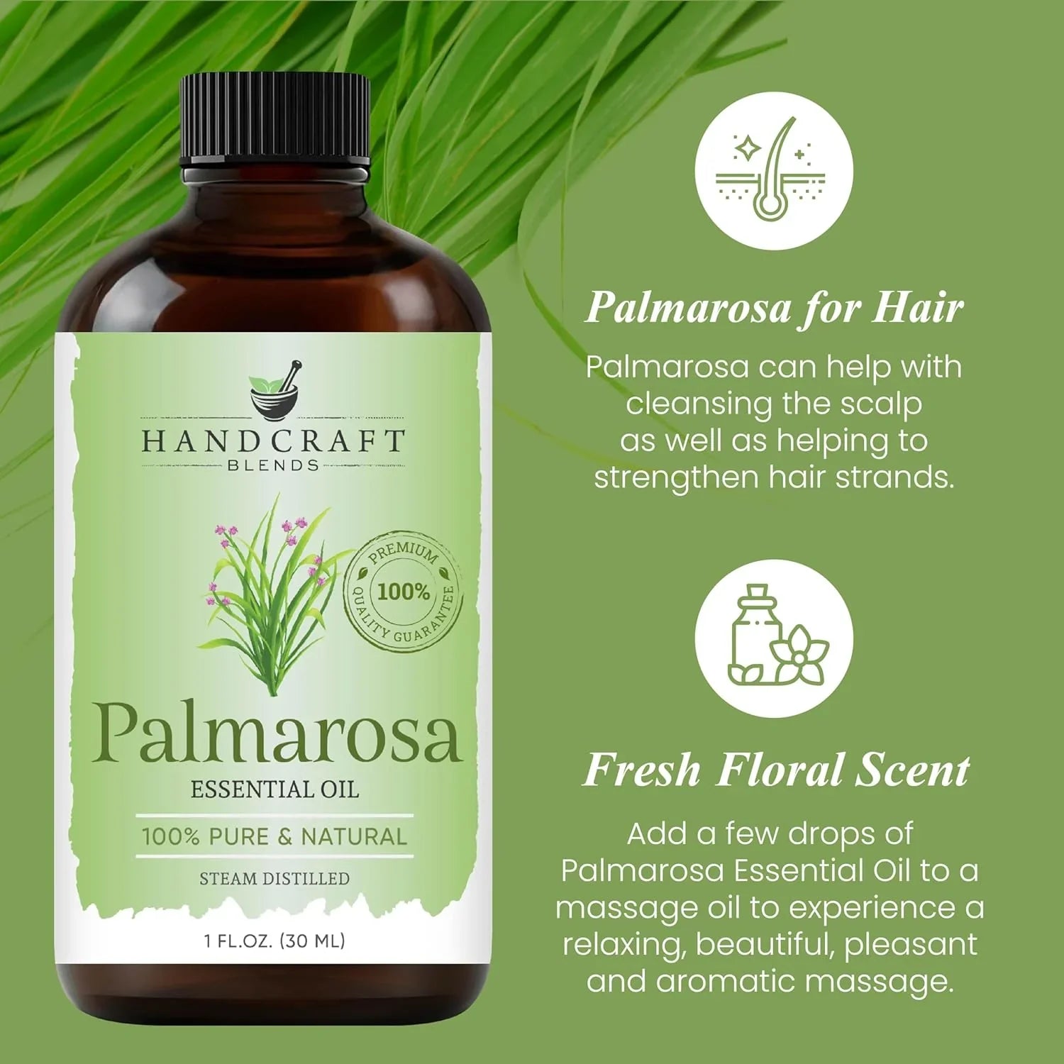 Palmarosa Essential Oil