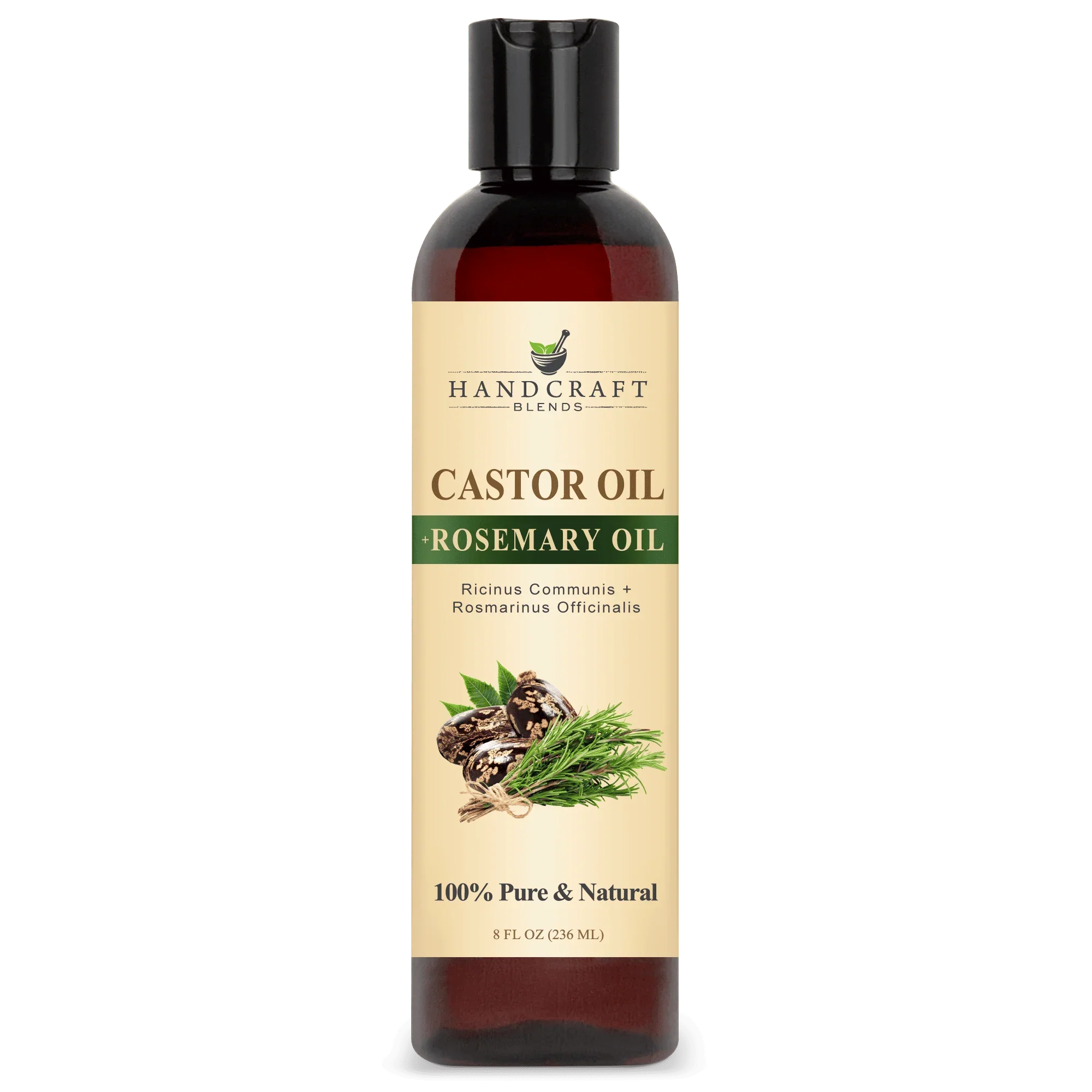 Castor Carrier Oil infused with Rosemary