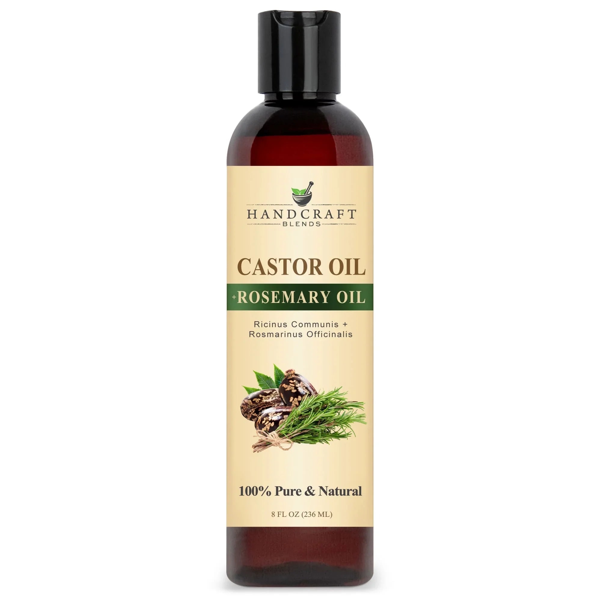 Castor Carrier Oil infused with Rosemary