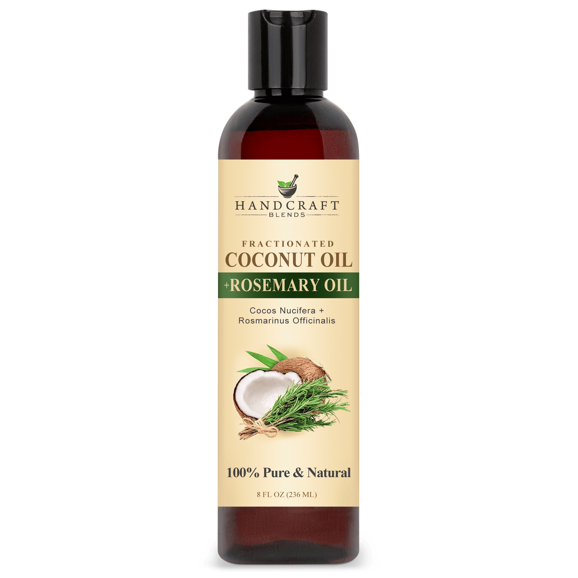 Fractionated Coconut Carrier Oil Infused with Rosemary Oil