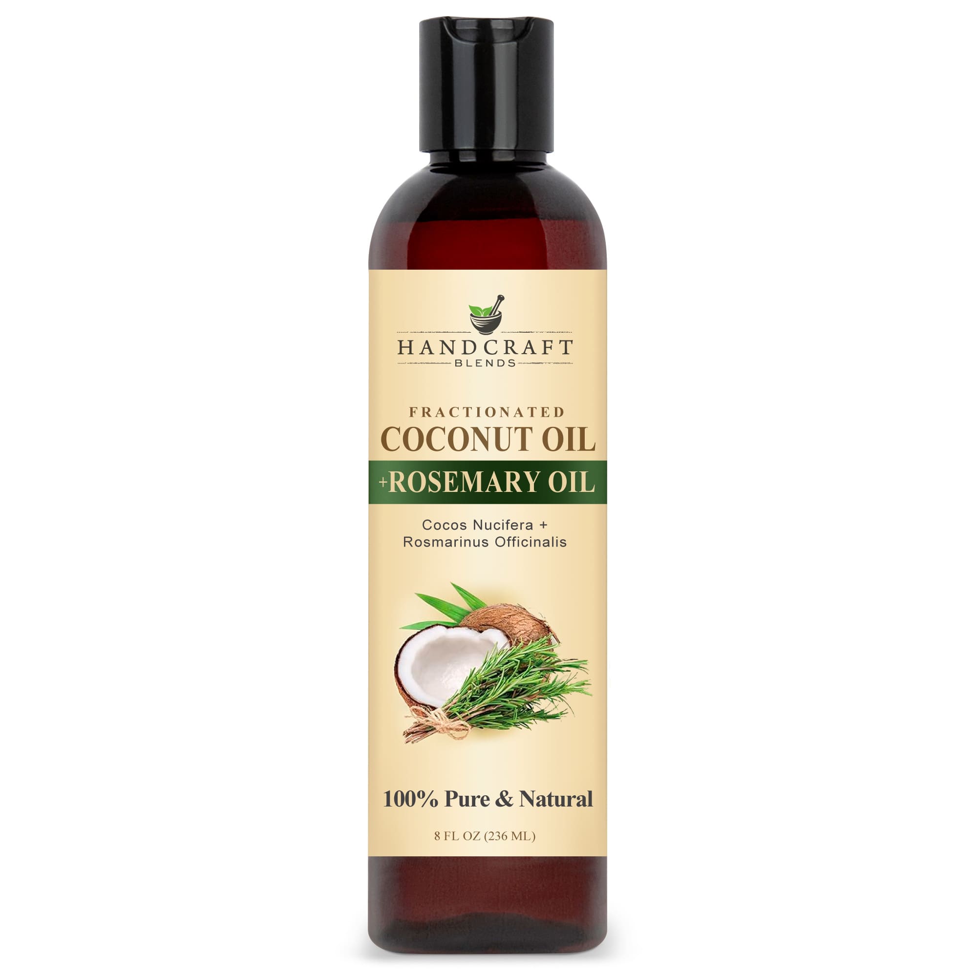 Fractionated Coconut Carrier Oil Infused with Rosemary Oil