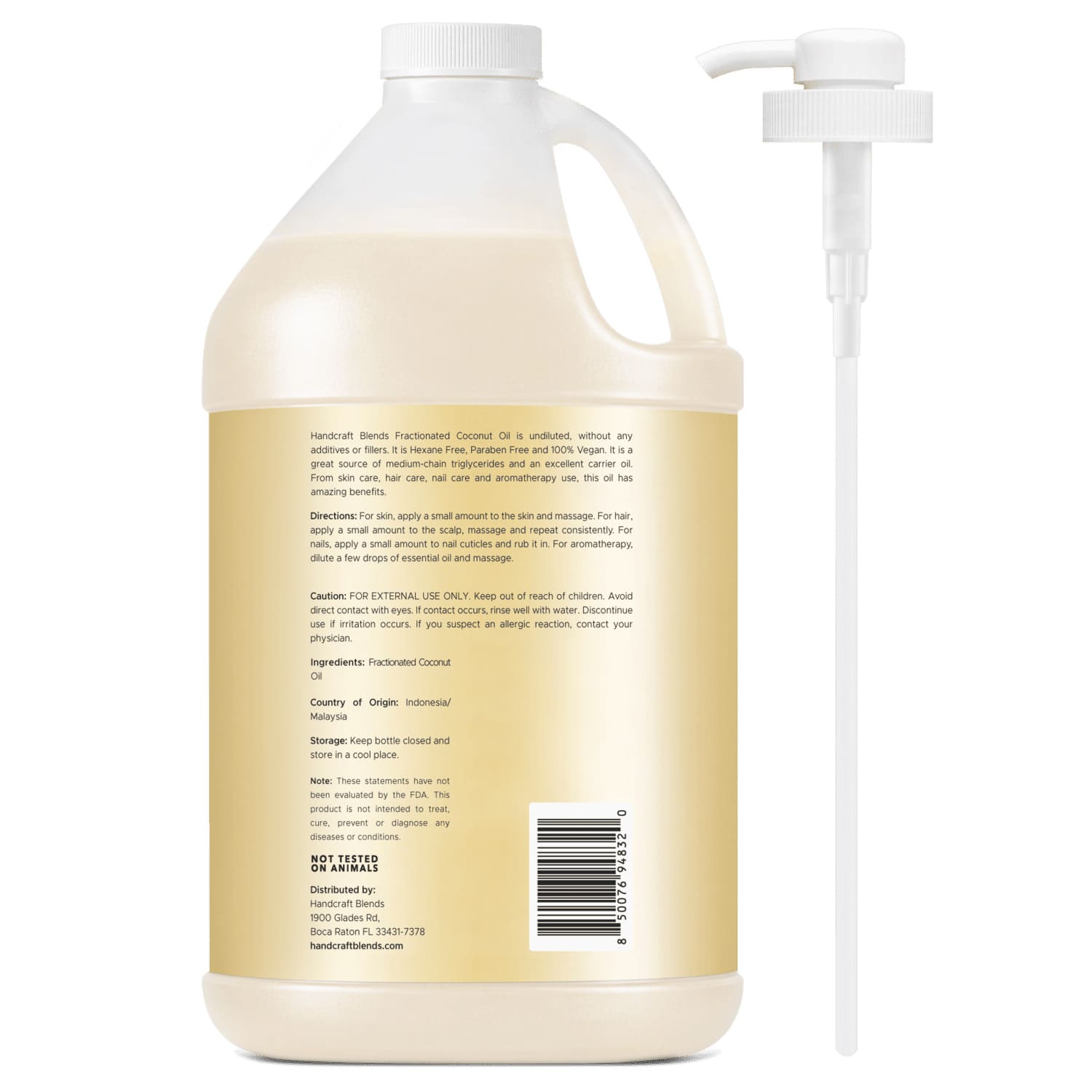 Fractionated Coconut Carrier Oil