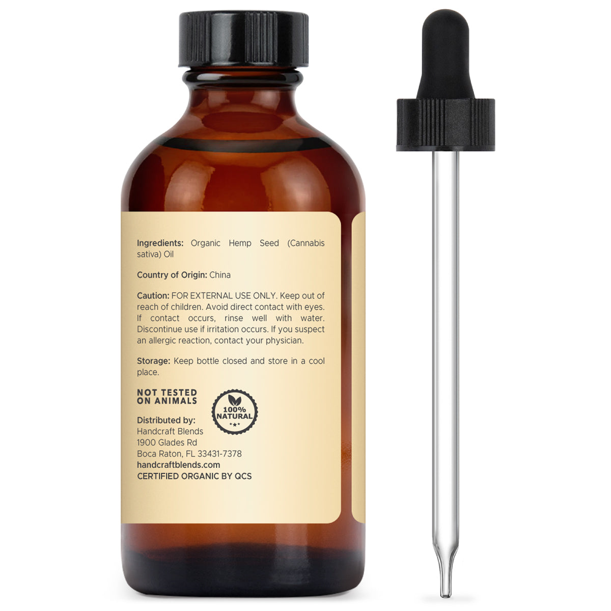 Organic Hemp Seed Oil