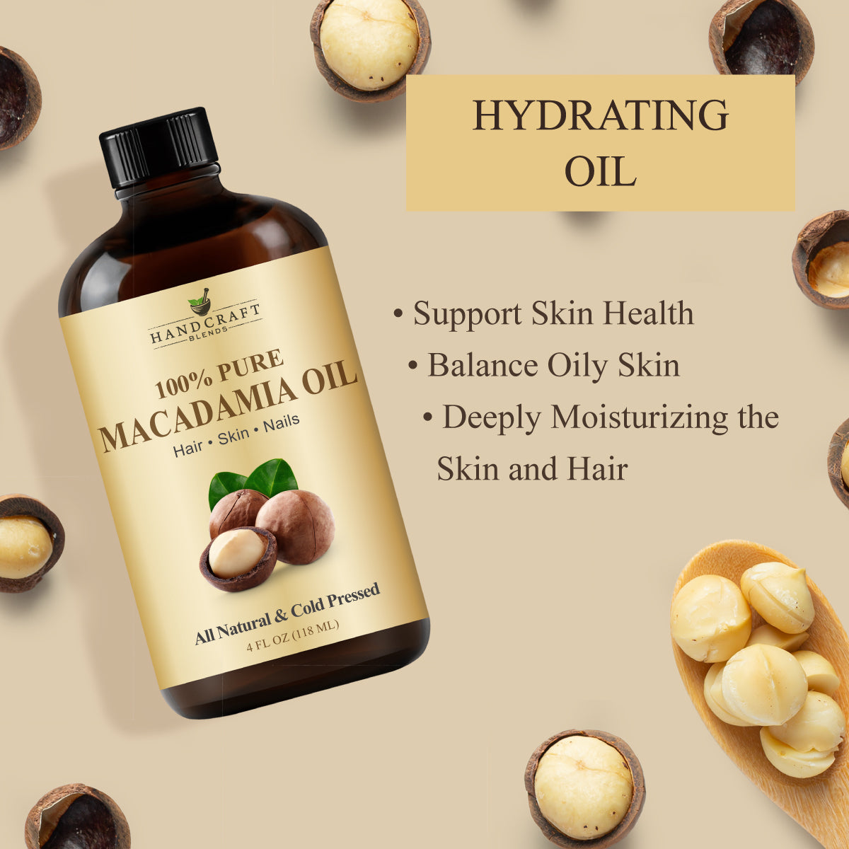 Macadamia Carrier Oil