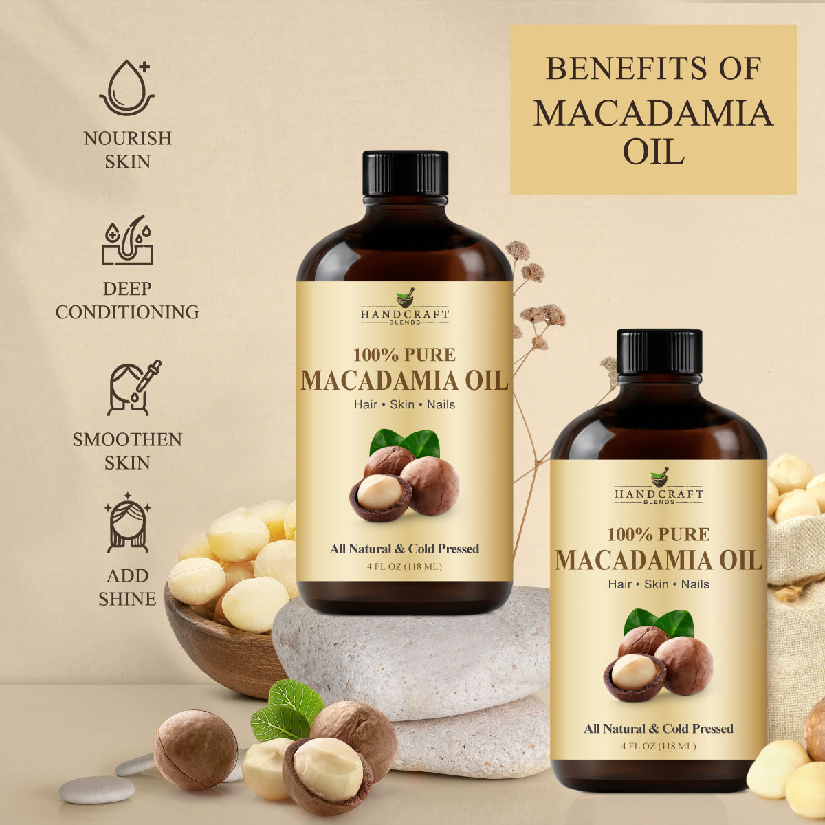 Macadamia Carrier Oil
