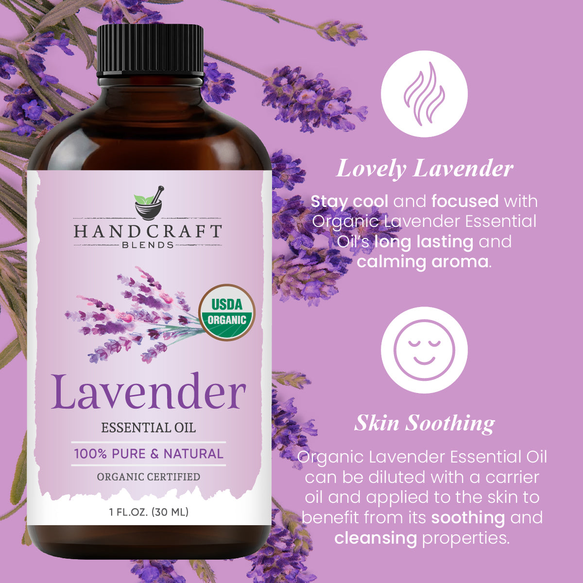 Organic Lavender Essential Oil