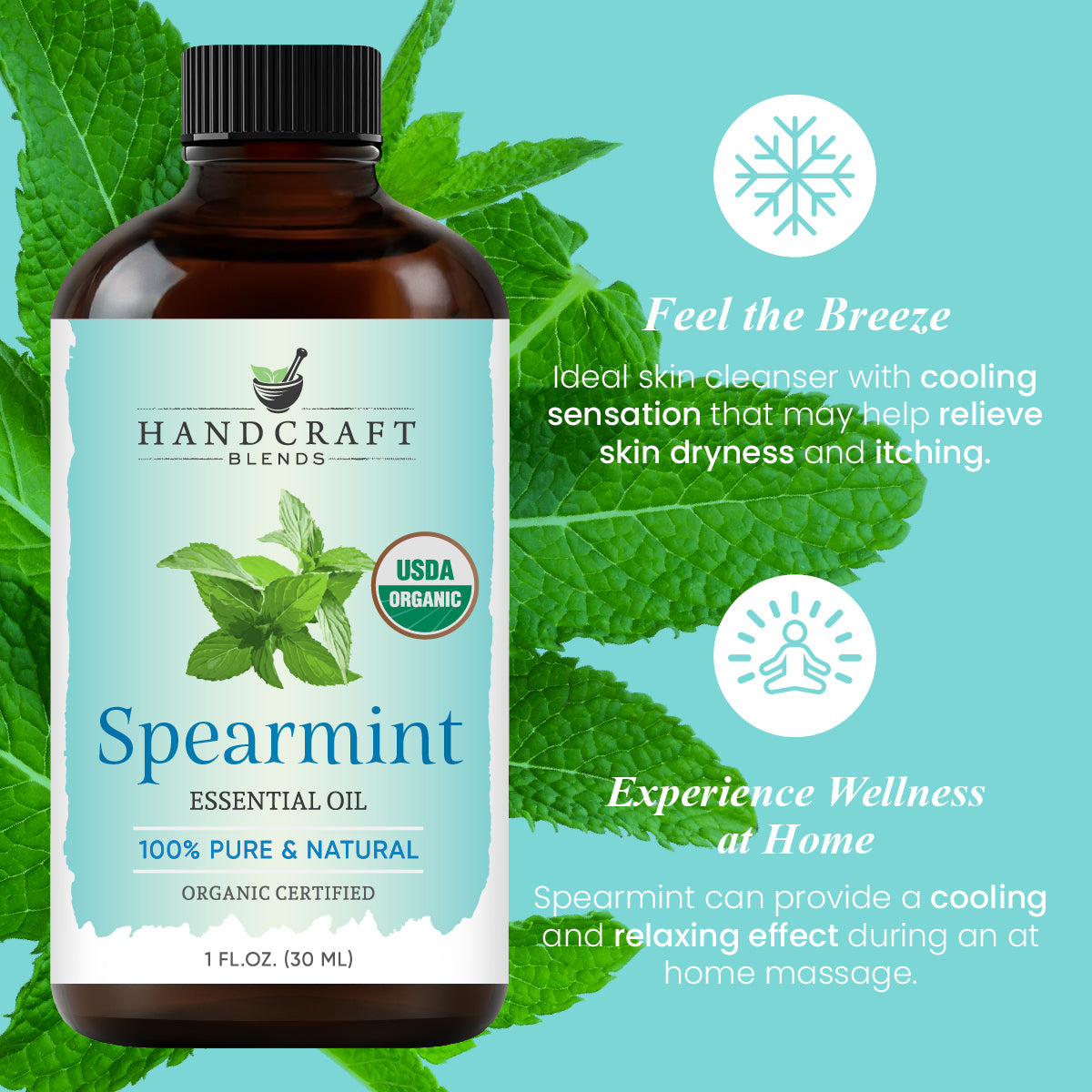 Organic Spearmint Essential Oil