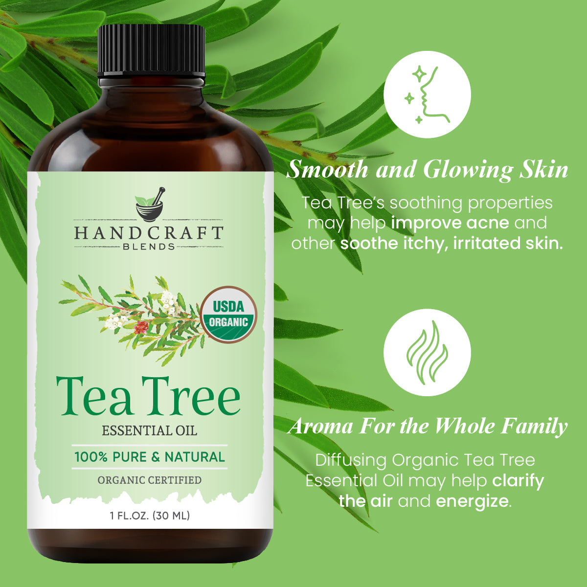 Organic Tea Tree Essential Oil