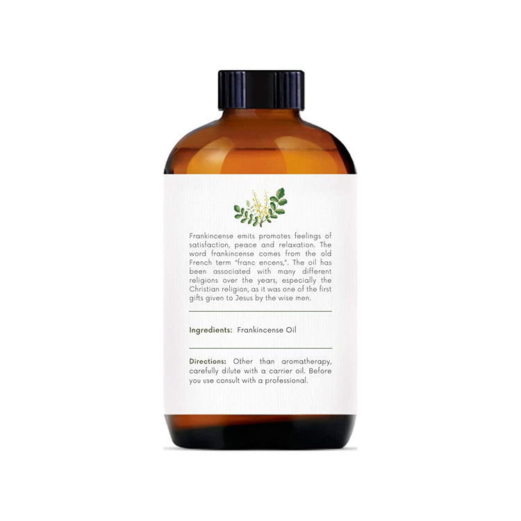 frankincense essential oil bottle back 2
