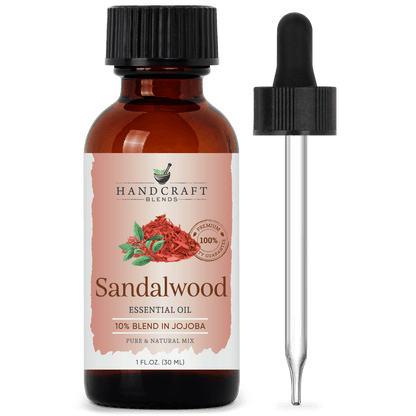 Sandalwood Essential Oil - 10% Blend in Jojoba
