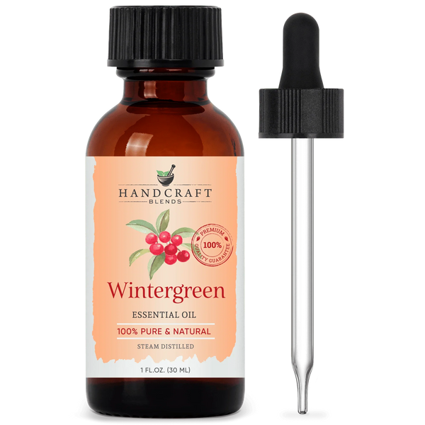 シーズンズ A1オイル オータム・ウィンター 30mL Wintergreen Essential Oil – Pure Aromatherapy Oil | Handcraft Blends