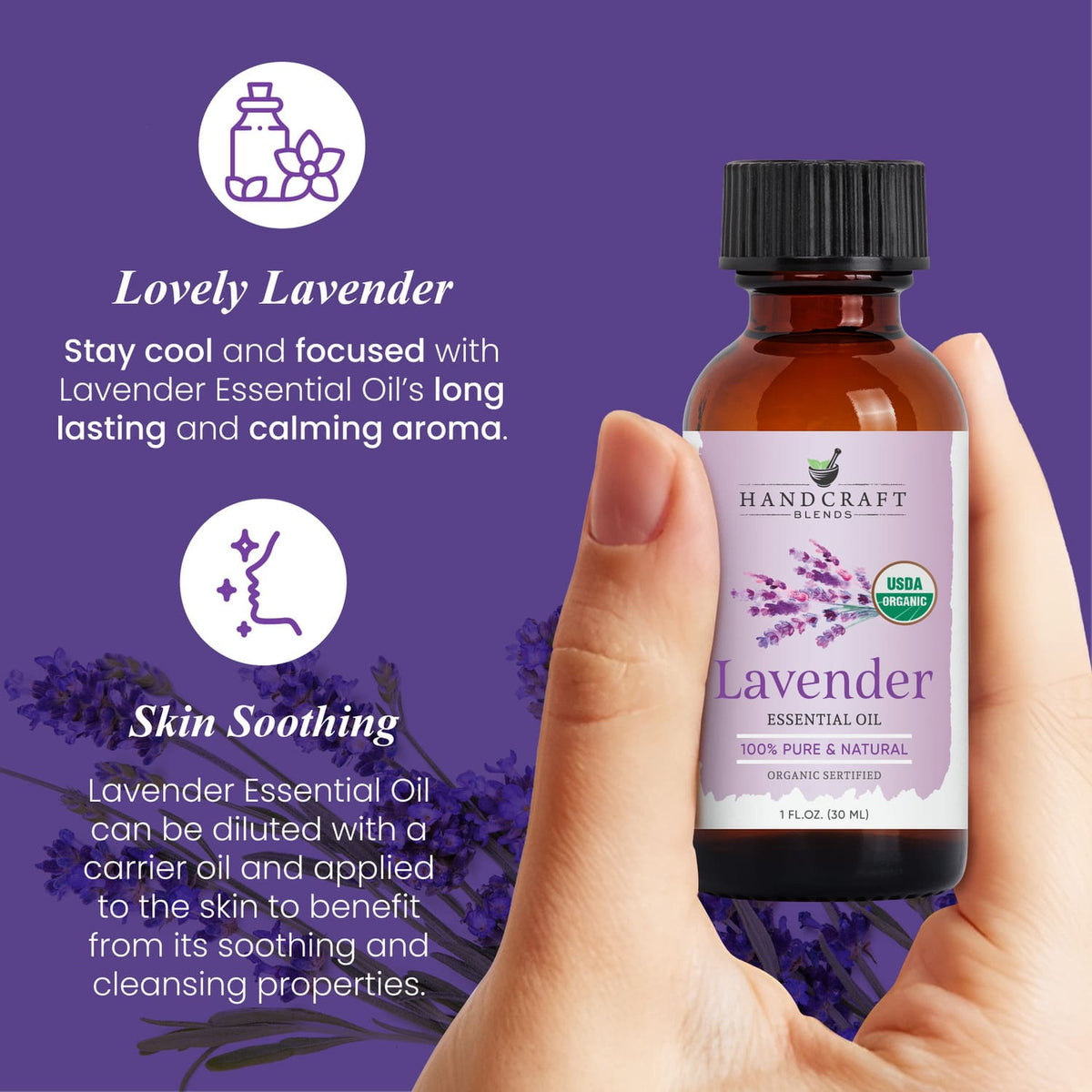Organic Lavender Essential Oil