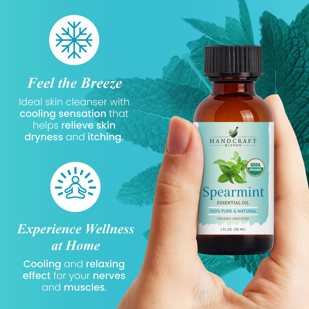 Organic Spearmint Essential Oil