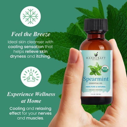 Organic Spearmint Essential Oil