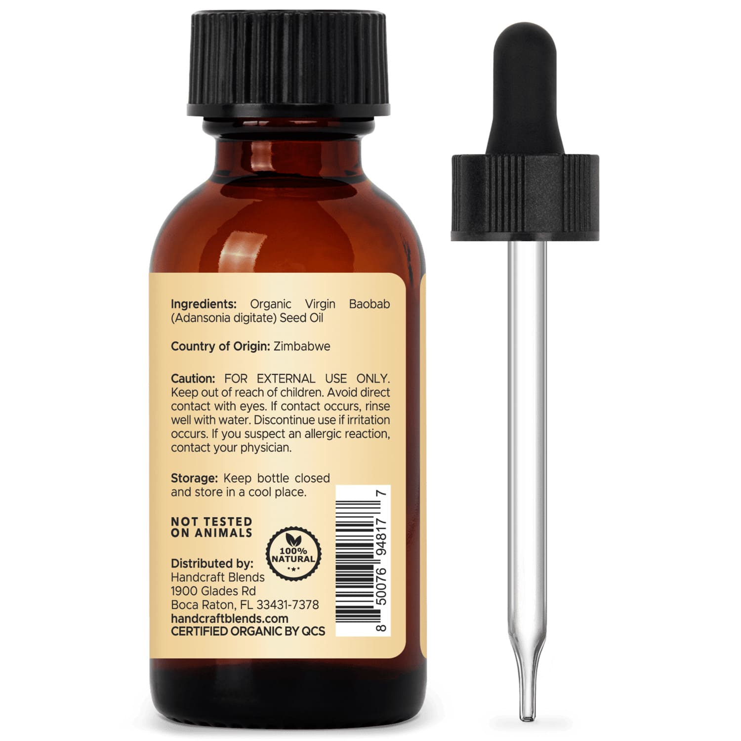 Baobab Oil Carrier Oil