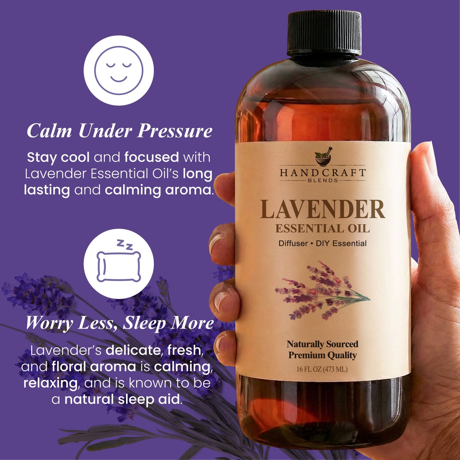 Lavender Essential Oil Huge Bottle