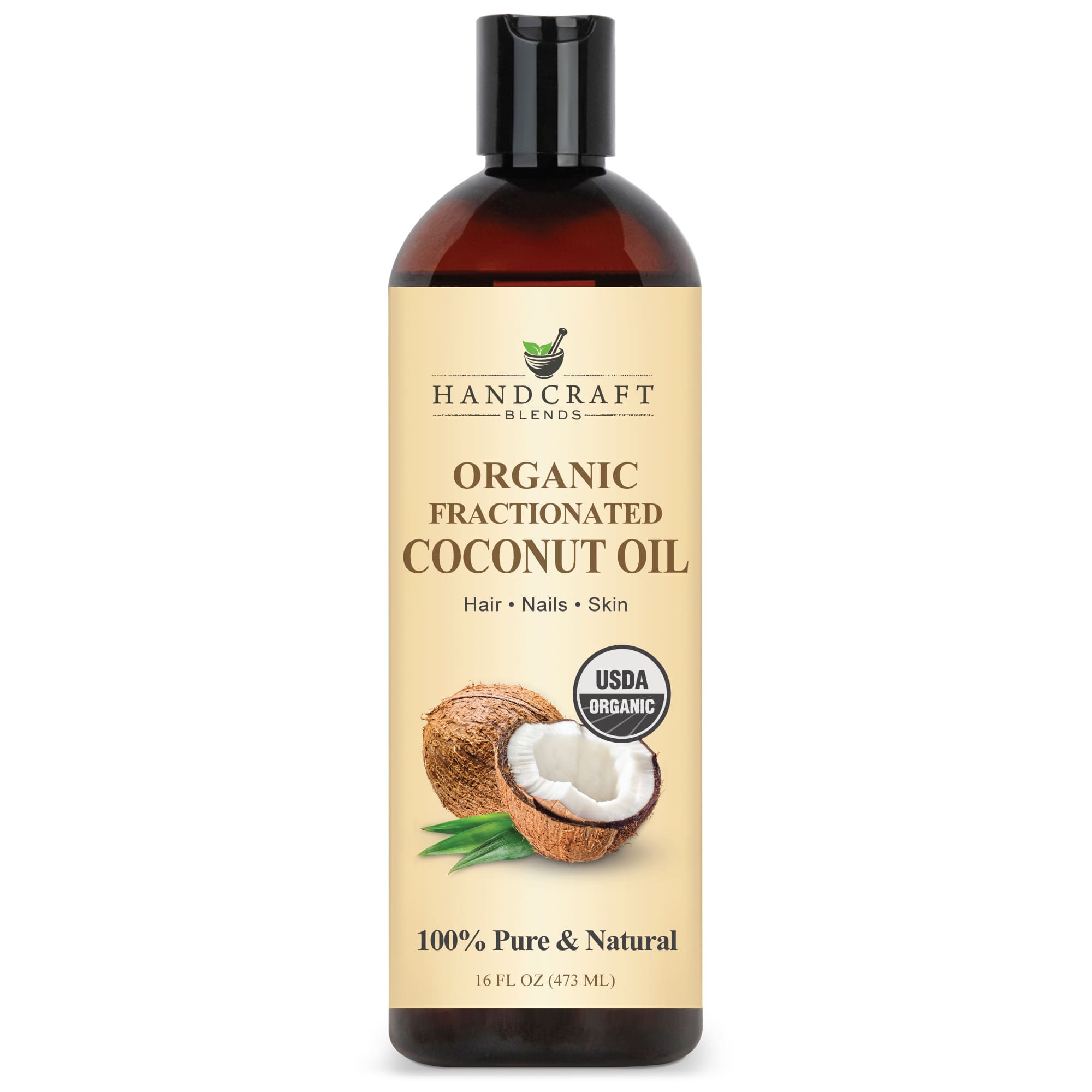 Organic Fractionated Coconut Carrier Oil