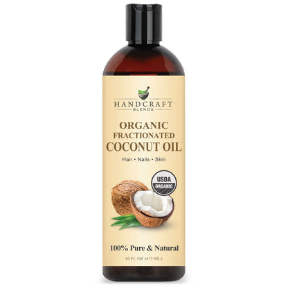 Organic Fractionated Coconut Carrier Oil