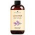 16oz amber bottle of lavender essential oil for aromatherapy and diffuser use