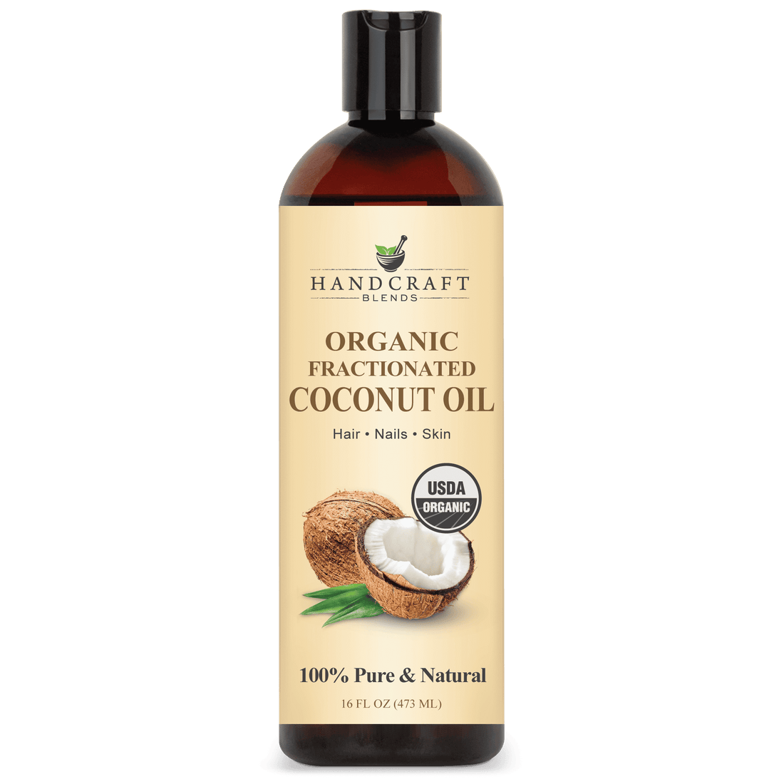 Organic Fractionated Coconut Carrier Oil