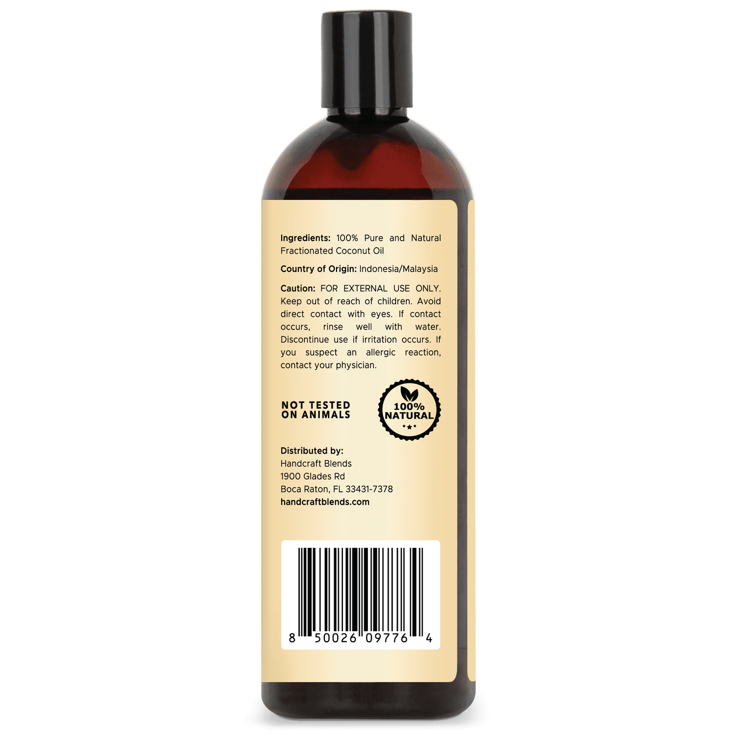 Fractionated Coconut Carrier Oil