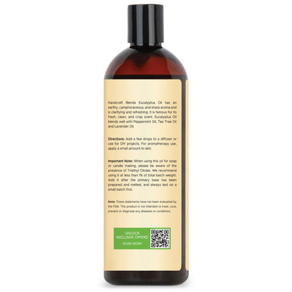 Eucalyptus Essential Oil Huge Bottle