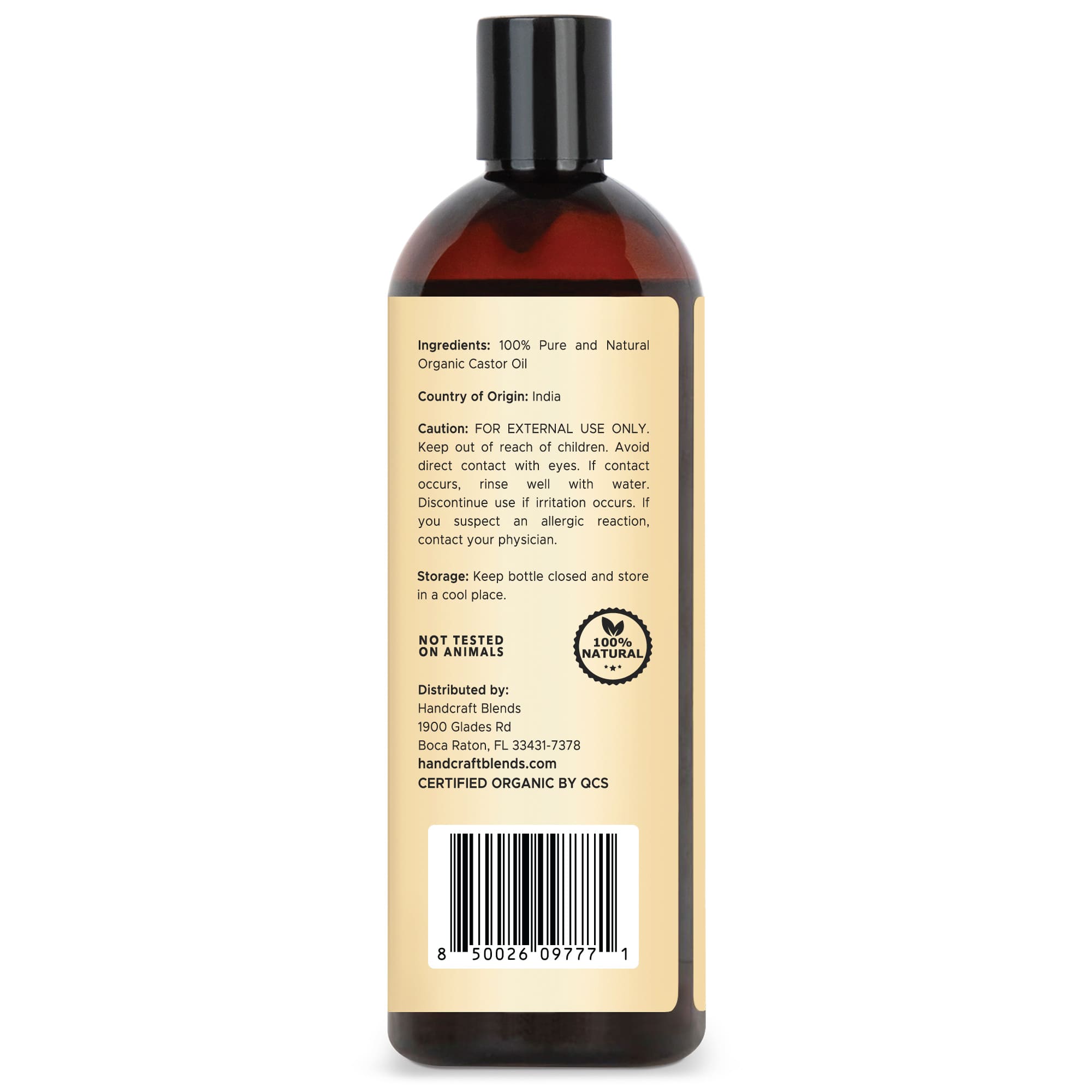 Organic Castor Carrier Oil