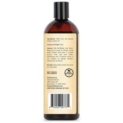 Organic Castor Carrier Oil