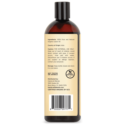 Organic Castor Carrier Oil