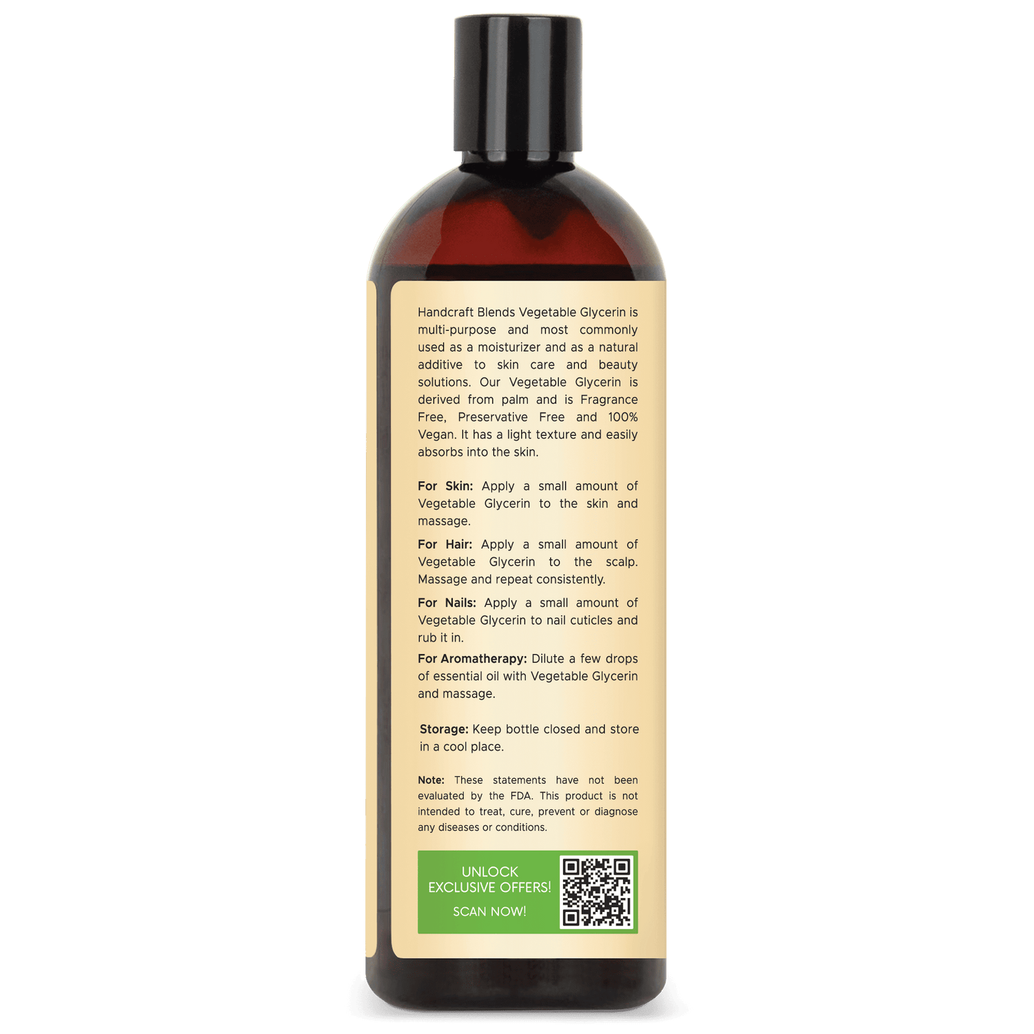 Vegetable Glycerin Carrier Oil