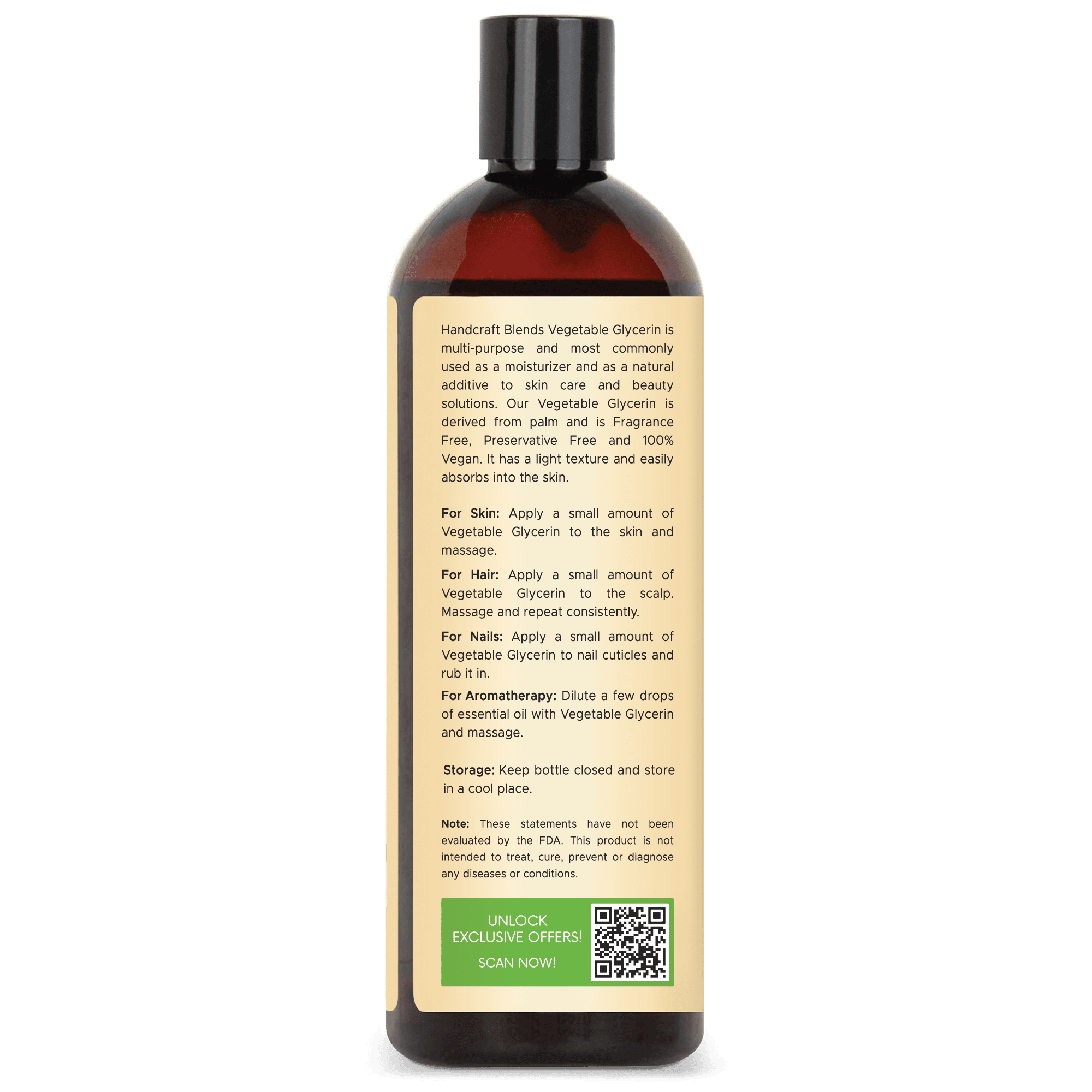 Vegetable Glycerin Carrier Oil