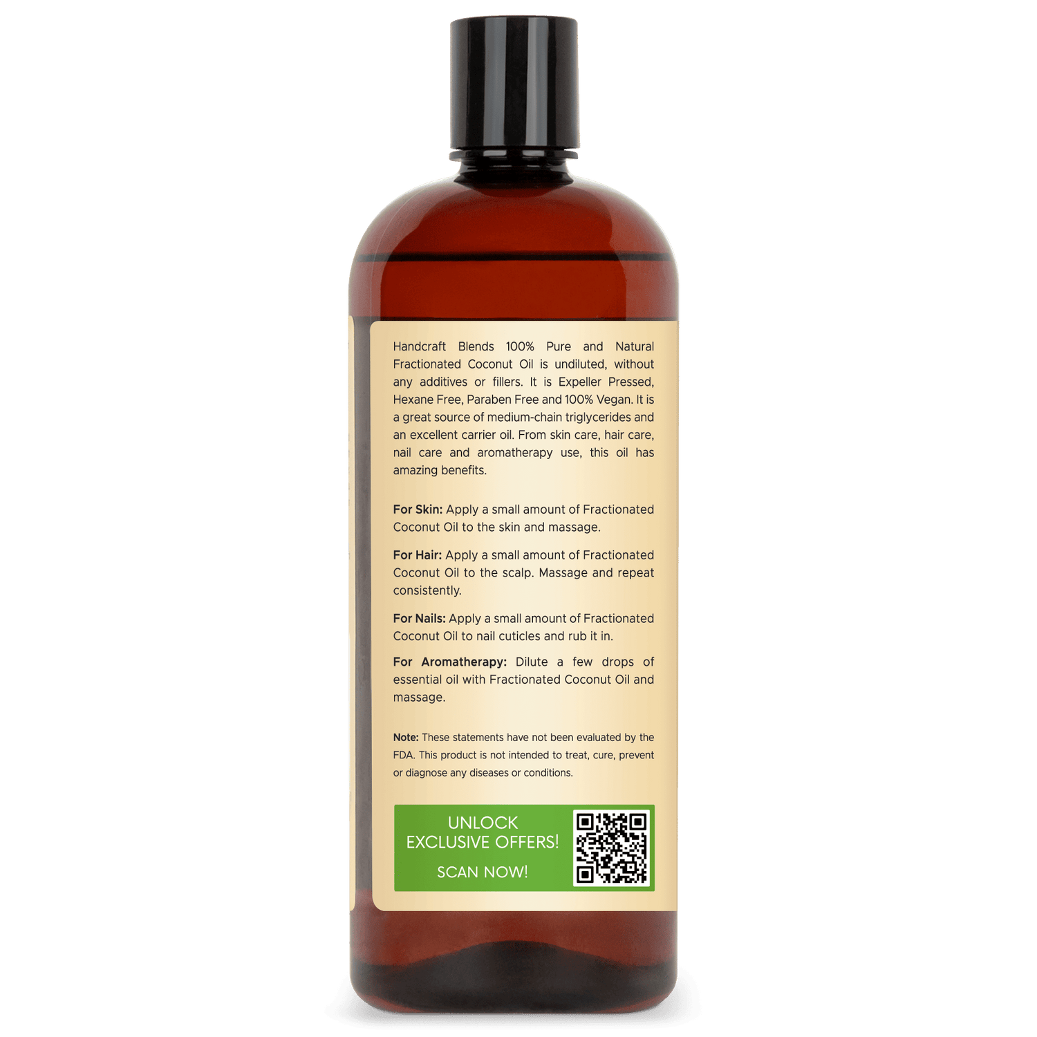Fractionated Coconut Carrier Oil
