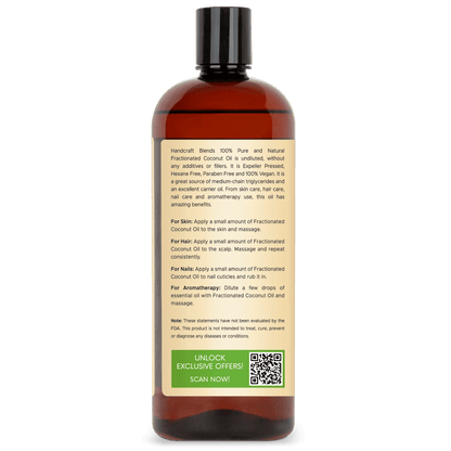 Fractionated Coconut Carrier Oil