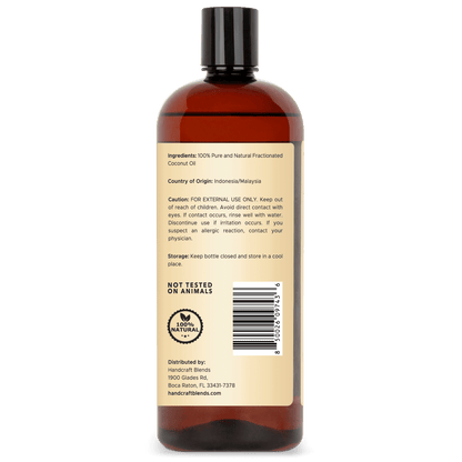 Fractionated Coconut Carrier Oil