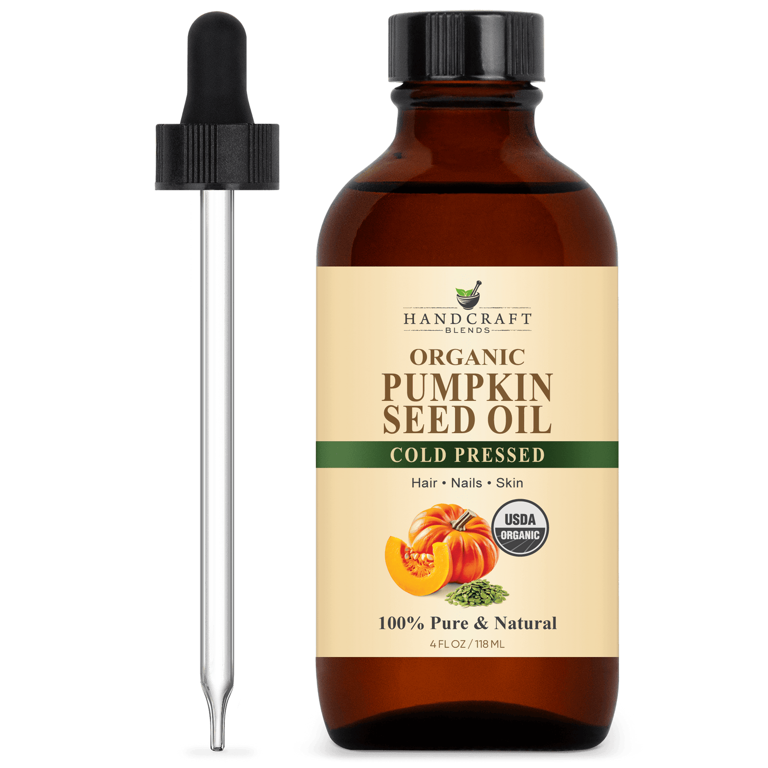 Organic Pumpkin Seed Carrier Oil