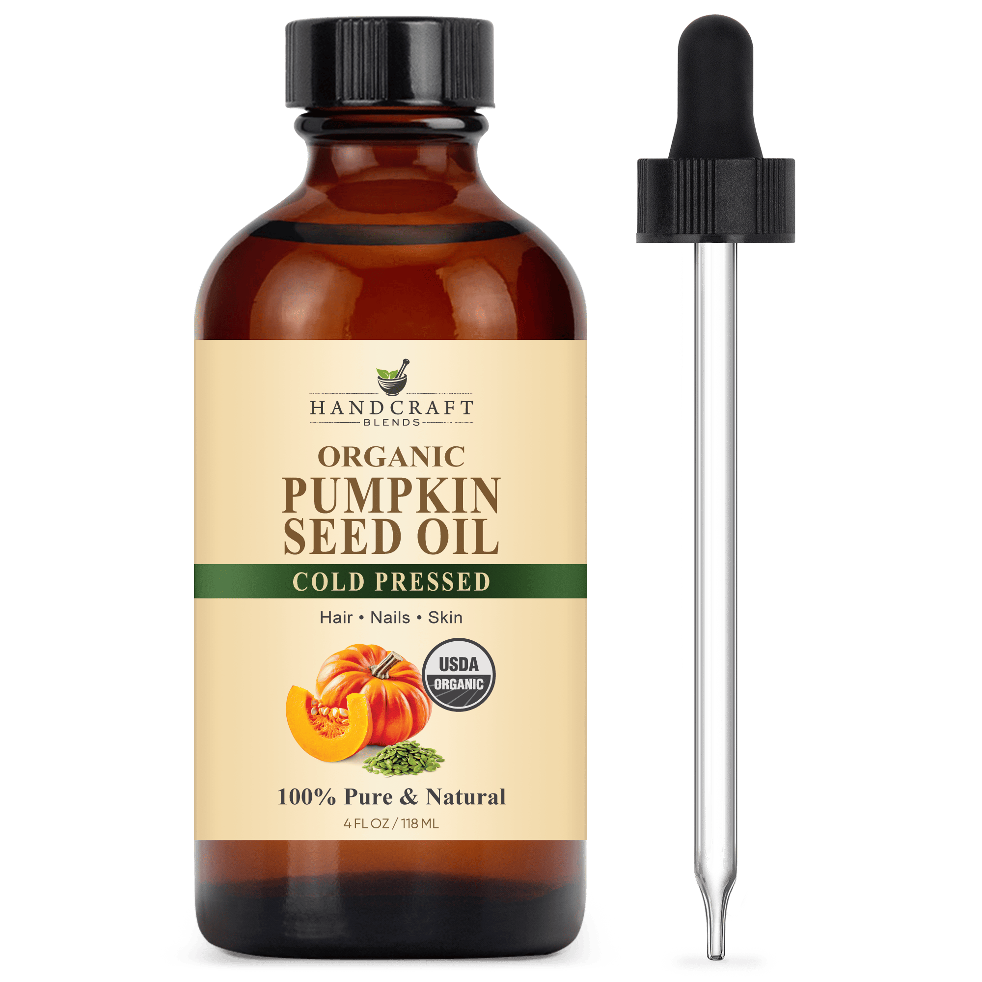 Organic Pumpkin Seed Carrier Oil