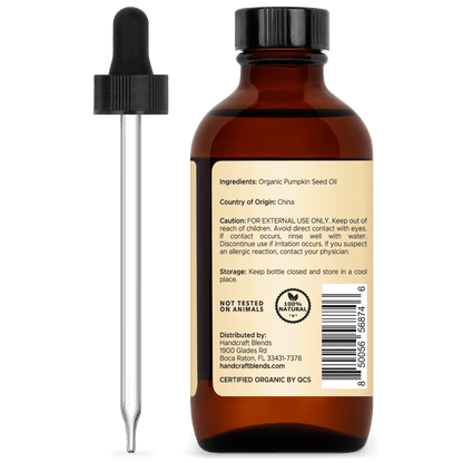 Organic Pumpkin Seed Carrier Oil