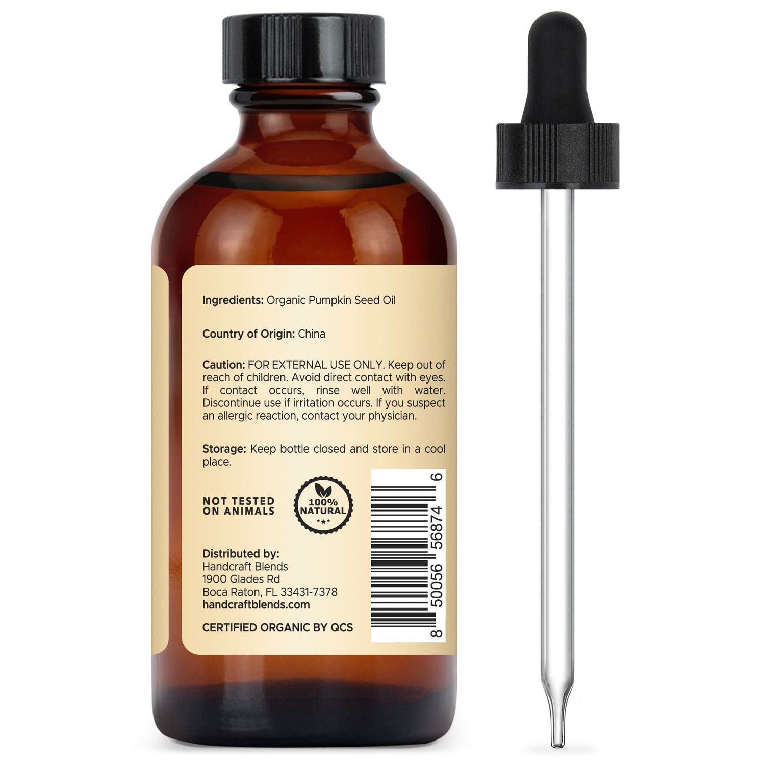 Organic Pumpkin Seed Carrier Oil