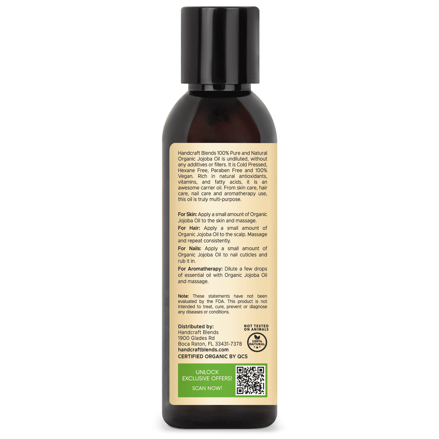 Organic Jojoba Carrier Oil