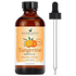 Tangerine essential oil 4oz amber bottle with dropper, cold pressed, 100% pure and natural.