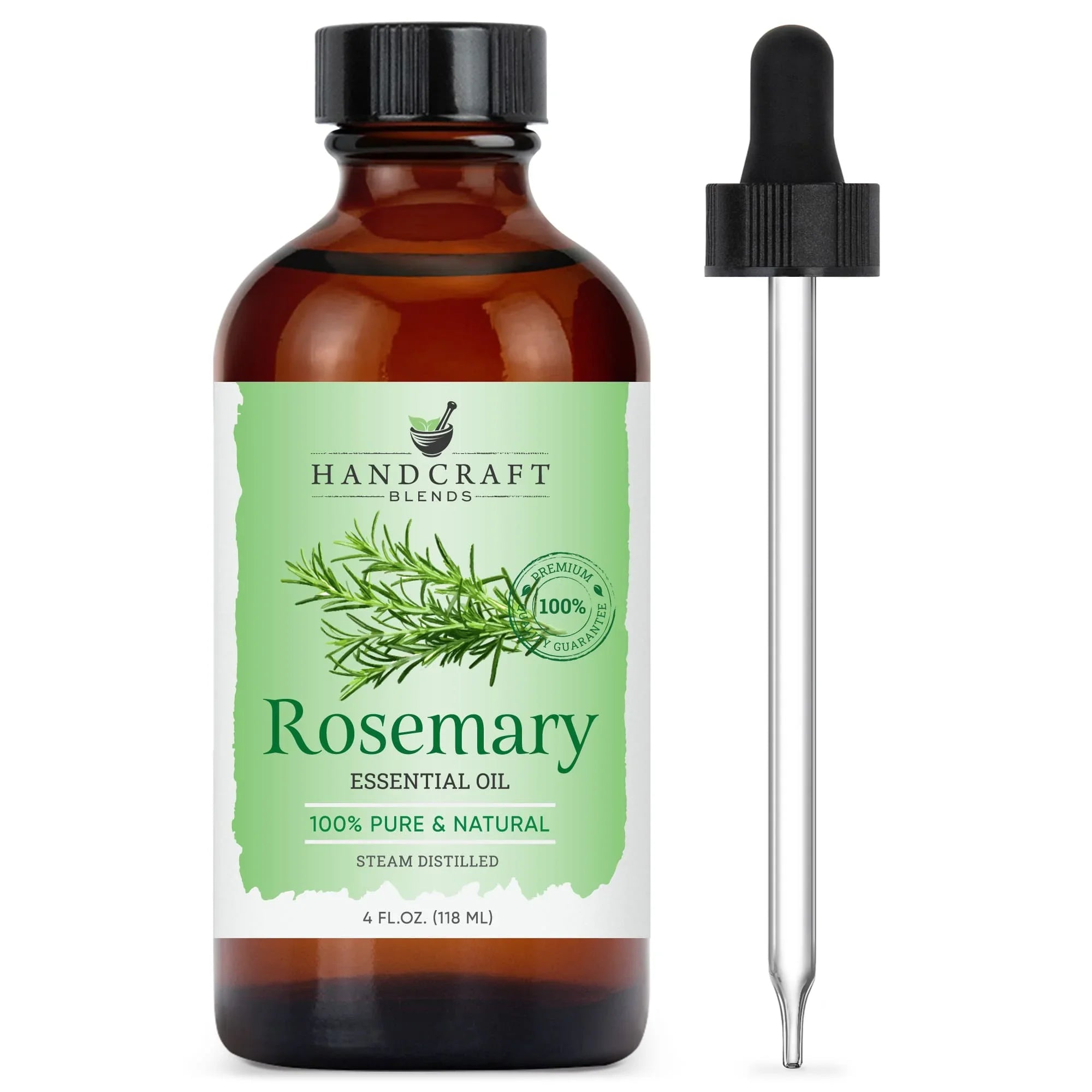 Steam distilled essential oil example
