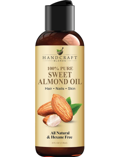 Handcraft Sweet Almond Oil - 100% Pure and Natural